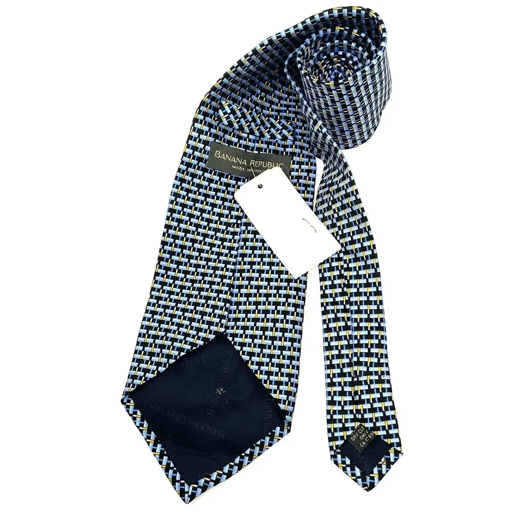 Banana Republic Silk Tie Made in Italy NWT